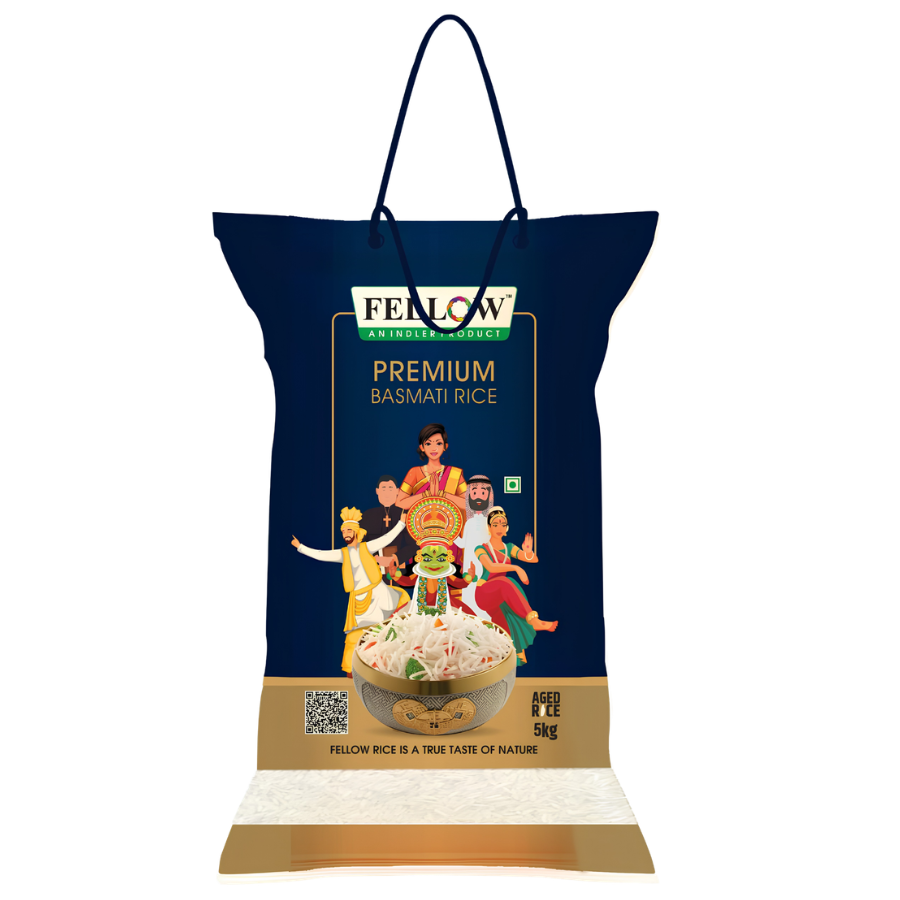 Fellow Premium Basmati Rice – Aged Basmati Rice, 5 kg